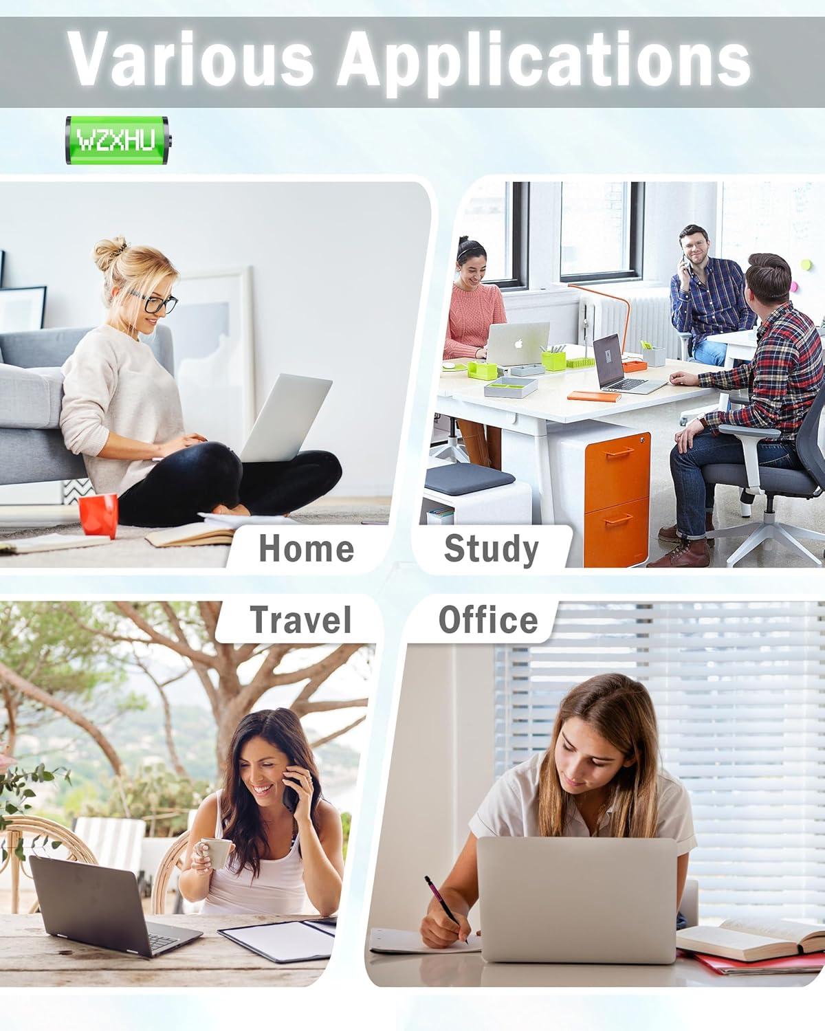 image2025 New Slim 65W USB C Laptop Charger compatible with Lenovo ThinkpadYogaChromebook Computer Type C Fast Charging Power Cord Ac Adapter