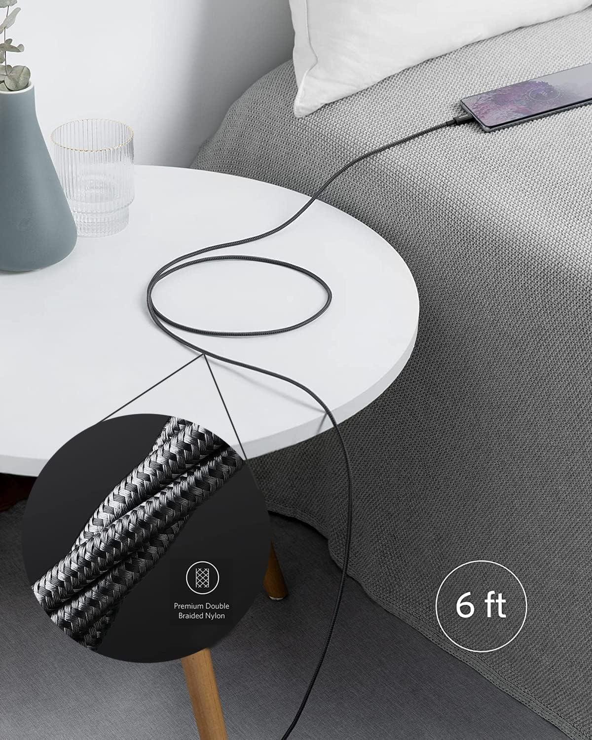 imageNew Slim 65W USB C Laptop Charger Compatible with HP Spectre x360 Envy Chromebook Elitebook x360 Pavilion Elite x2 Travel Type C Power Cord Ac AdapterSM65CS01