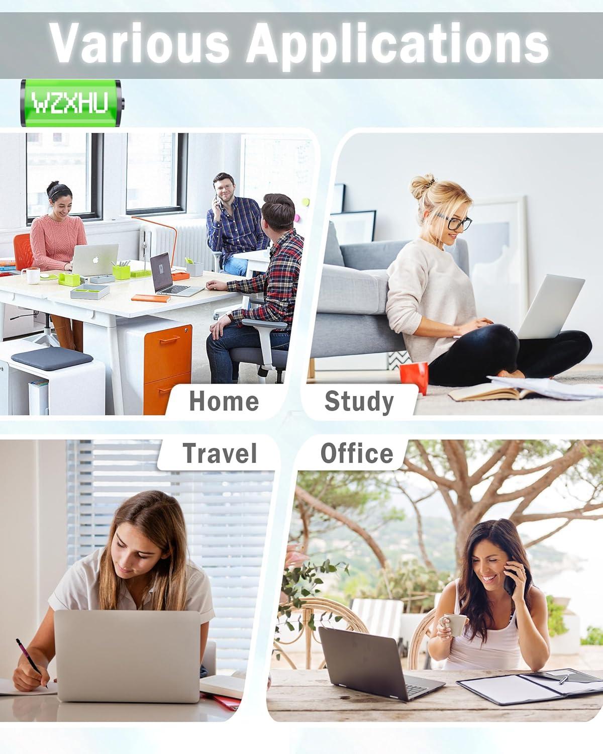 imageNew Slim 65W USB C Laptop Charger Compatible with HP Spectre x360 Envy Chromebook Elitebook x360 Pavilion Elite x2 Travel Type C Power Cord Ac AdapterSK90195333