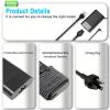 imageNew Slim 65W USB C Laptop Charger Compatible with HP Spectre x360 Envy Chromebook Elitebook x360 Pavilion Elite x2 Travel Type C Power Cord Ac Adapter65w