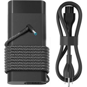 imageNew Slim 65W USB C Laptop Charger Compatible with HP Spectre x360 Envy Chromebook Elitebook x360 Pavilion Elite x2 Travel Type C Power Cord Ac AdapterSM65CL01