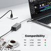 image:imageWZXHU 90W USBC Laptop Power Adapter Compatible with HP Spectre x360 904144850 904082003 adp90fe 2ln85aa Elitebook x360 1040 G5 1040 G4 Type C Ac AdapterBlack