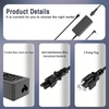 image:imageWZXHU 90W USBC Laptop Power Adapter Compatible with HP Spectre x360 904144850 904082003 adp90fe 2ln85aa Elitebook x360 1040 G5 1040 G4 Type C Ac AdapterLamy Black