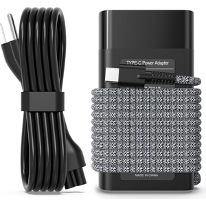 image:imageWZXHU 90W USBC Laptop Power Adapter Compatible with HP Spectre x360 904144850 904082003 adp90fe 2ln85aa Elitebook x360 1040 G5 1040 G4 Type C Ac AdapterPlatinum Black